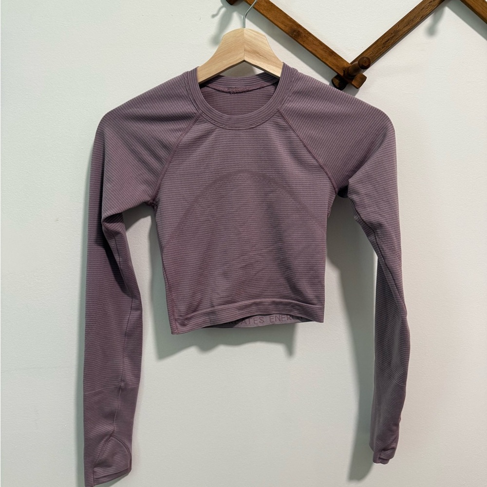 Lululemon Lavender Workout Top